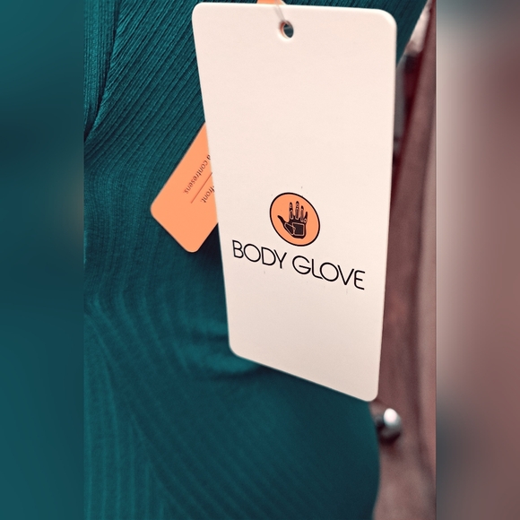 Body Glove Kingfisher Reversible Rib Knit Dress, Jade Green, Small - Picture 7 of 7